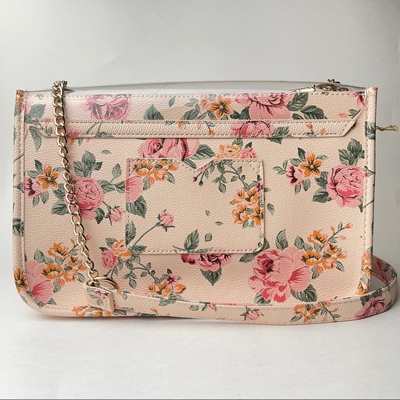 BEBE Clear/Floral Shoulder Bag - Picture 3 of 9